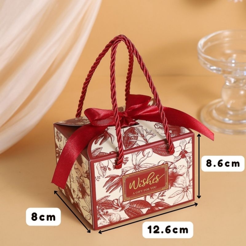 LARGE - BOX SOUVENIR KOTAK SNACK GIFT HAPPY BIRTHDAY BINGKISAN WEDDING ULTAH