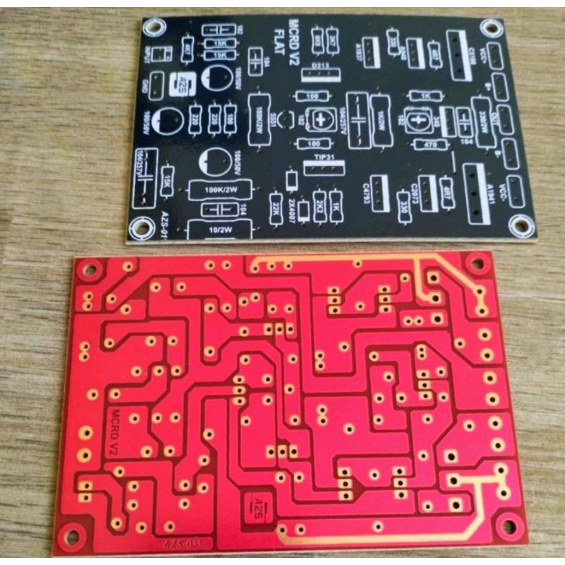 PCB POWER mcrd v2 Flat prtnk
