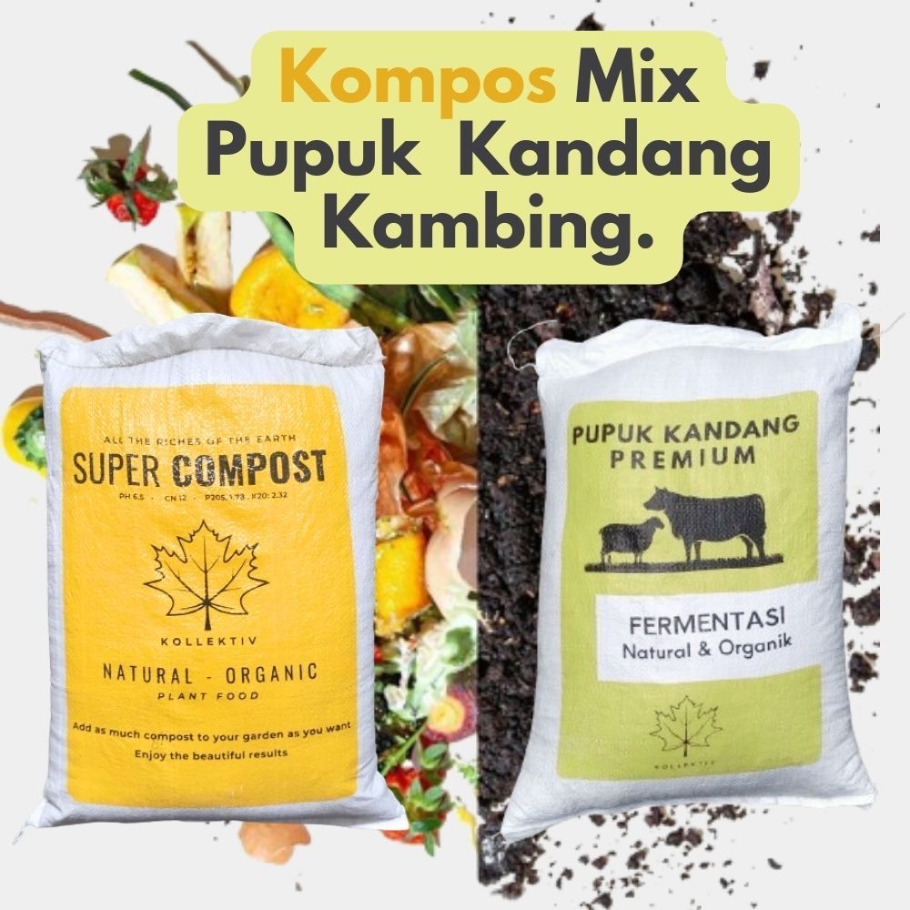 Pupuk Kompos Mix Kohe Kambing