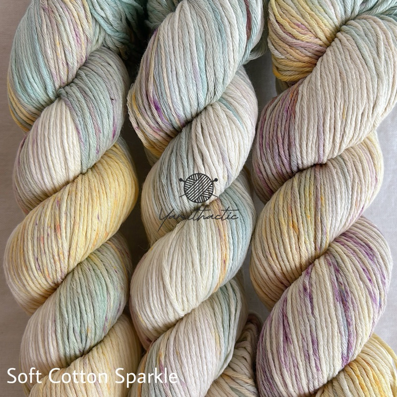 Benang Rajut Soft Cotton Sparkle