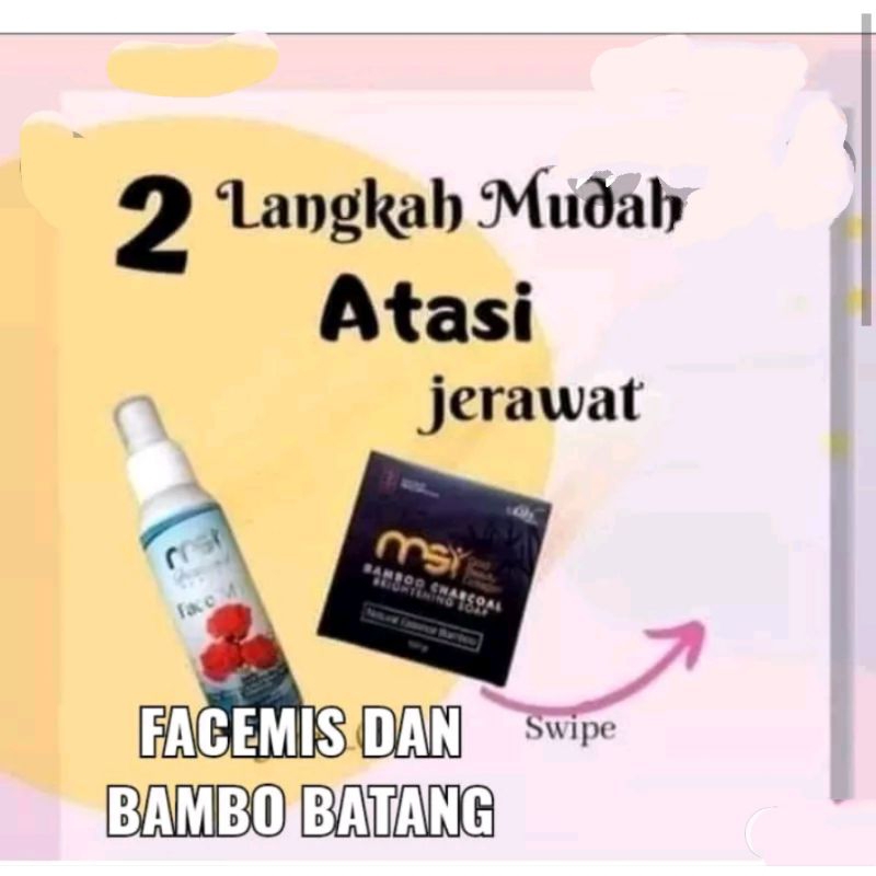 ‼️ MSI DIAMOND Beauty Facemist PAKET JERAWAT