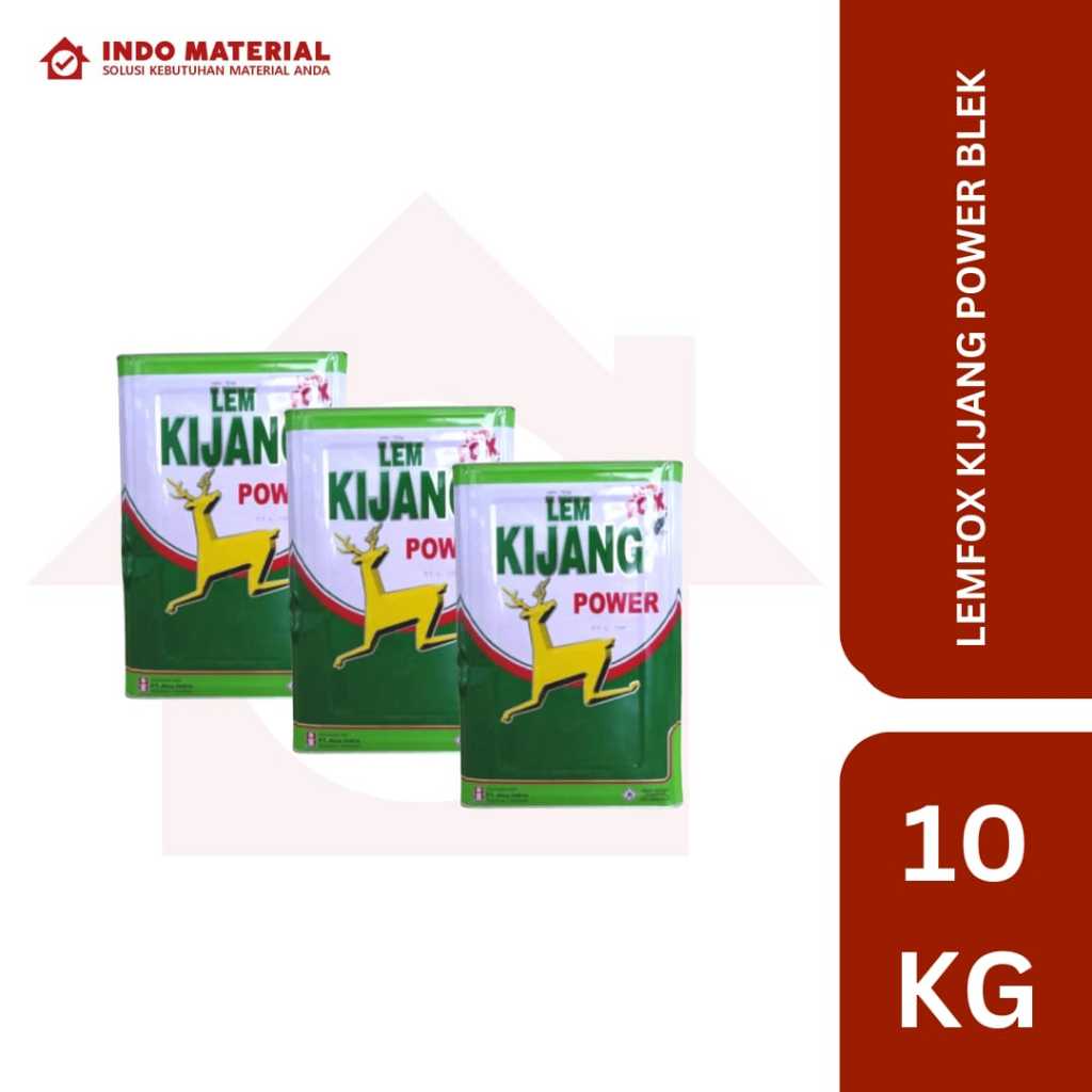 Lem Fox Kijang Power Blek 10 Kg | Lem Lantai Vinil & HPL