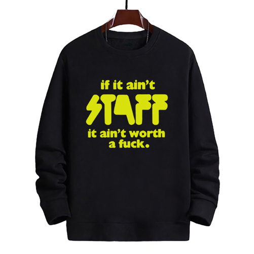 Sweater Staff Band Crewneck Bahan Cotton Fleece | Ready Stock | Siap Kirim | Langsung Order Aja