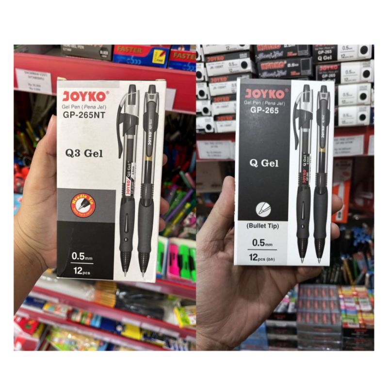 

Joyko Gel Pen Cetet GP-265 Q Gel dan GP-265NT Q3 Gel