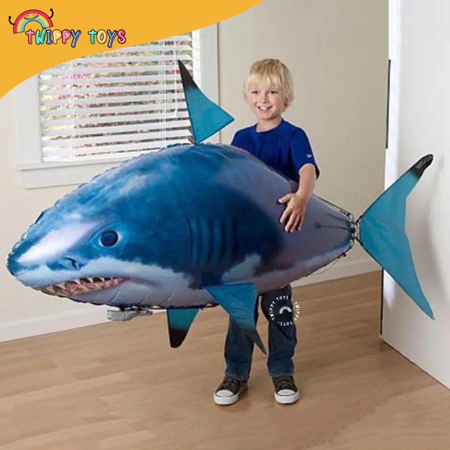 Flying fish remot control ikan terbang remot kontrol mainan pesawat RC