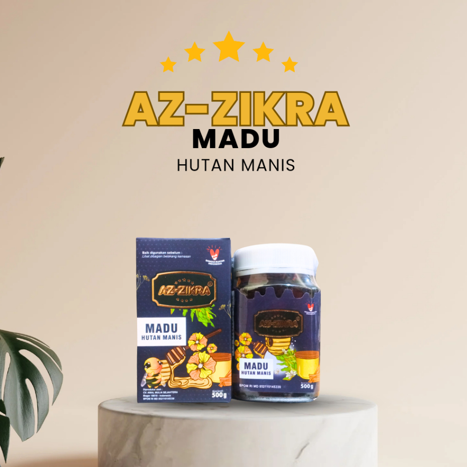 

Madu Az-Zikra / Az Zikra Hutan Super 500gr Asli Original Kemasan Baru PROMO TERMURAH