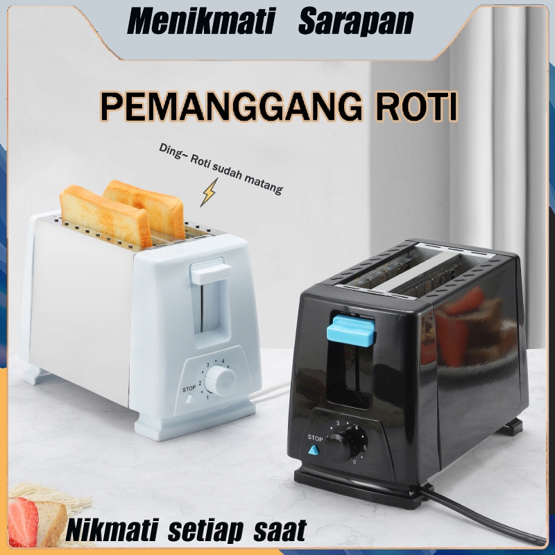 Mesin sarapan rumah tangga kecil multifungsi pemanggang roti bakar toast sandwich otomatis pemanas m