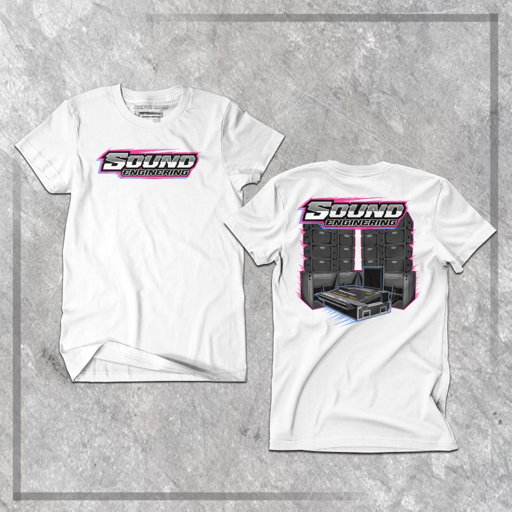 Baju Operator Sound System | Kaos Sound | Kaos Horeg