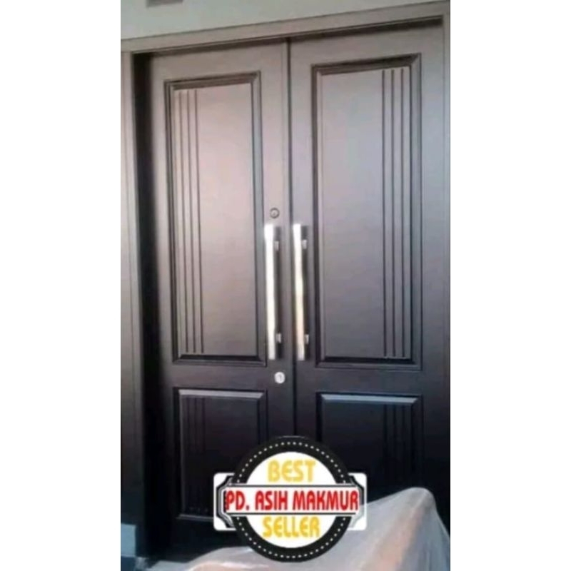 KUSEN + PINTU KUPU-KUPU KAYU MERANTI BAYUR