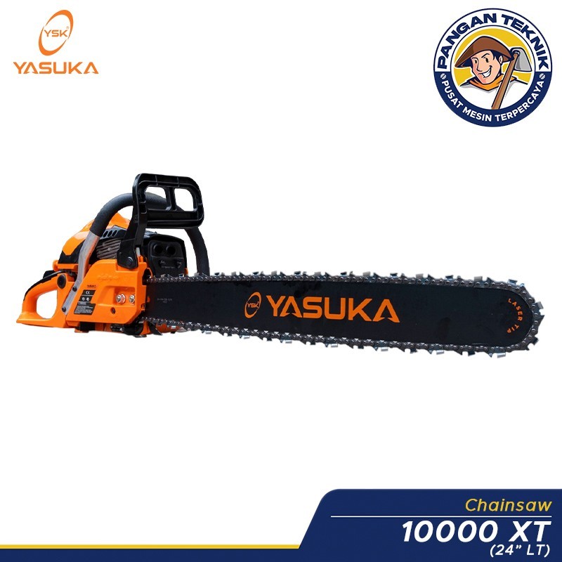 10000XT S 24LT CHAINSAW YASUKA | MESIN GERGAJI POTONG | Gergaji Mesin (Chainsaw) YASUKA 10000 XT- BA