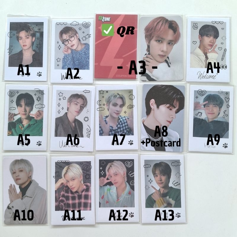 [READY] PHOTOCARD OFFICIAL NCT WAYV KUN TEN XIAOJUN HENDERY YANGYANG SUNGCHAN POLAROID POLA PC OFC D