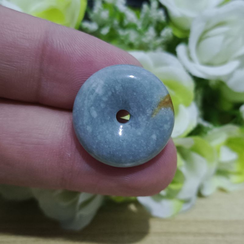 Giok Donat / Ring Jade Asli Sertifikat Type A