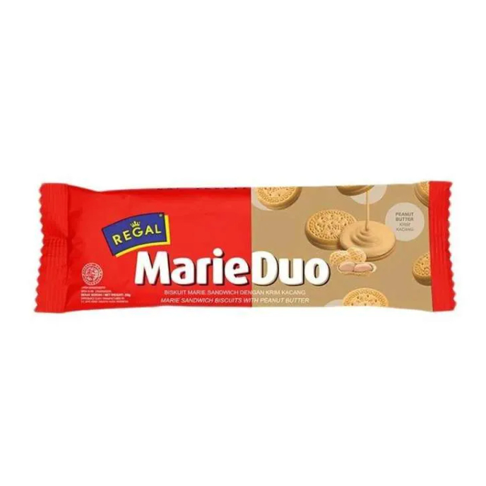 

Piscoklegit_ Regal Marie Duo 20Gr - Choco, Vanilla, Peanut