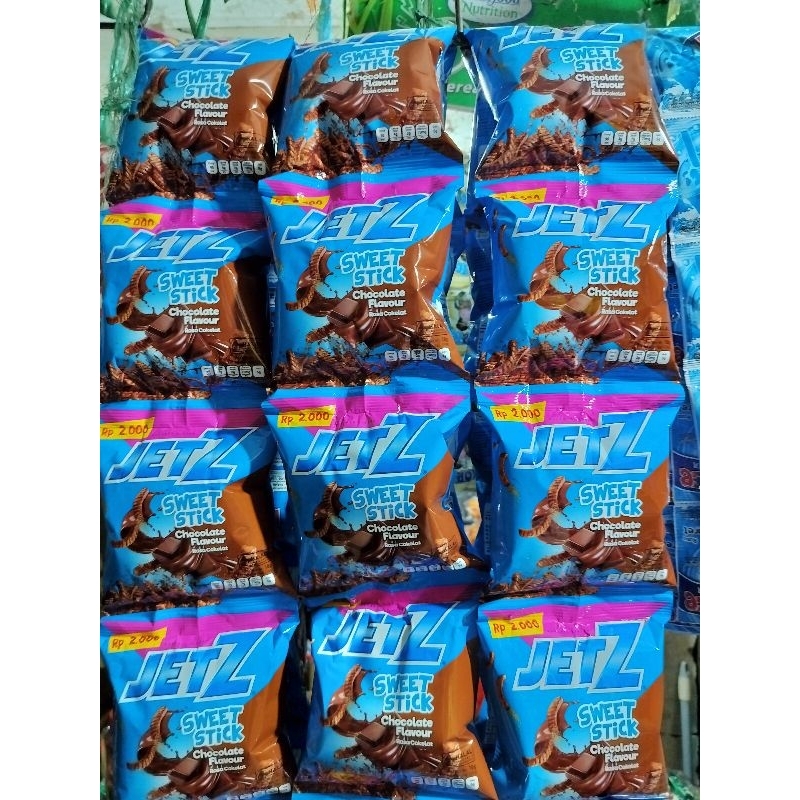 

Jet Z Sweet Stick Chocolate Flavour ( 1 Renceng isi 10 Pcs )