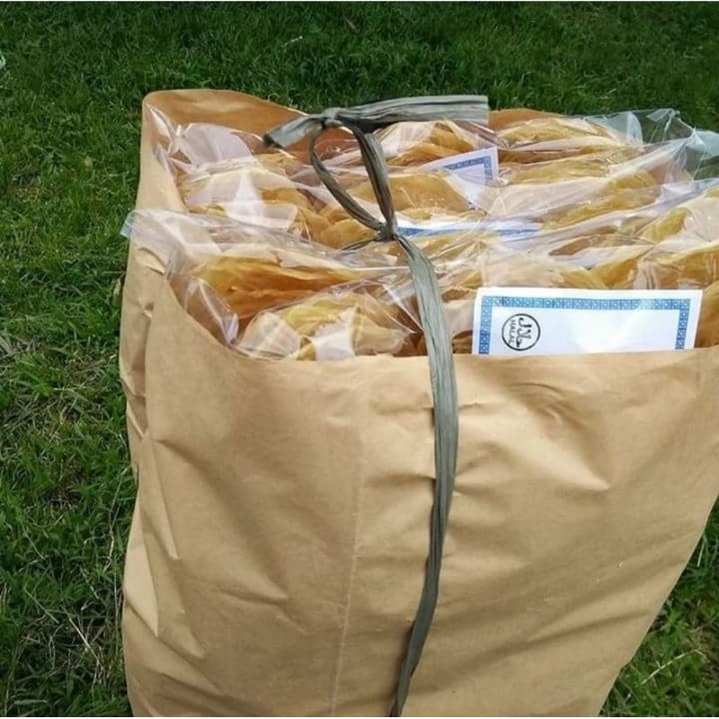 

kerupukmiebogor mentah 5 kg /1 ball