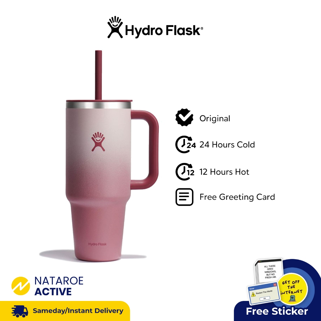 Hydro Flask 40oz All Around Travel Tumbler - Bayberry Ombre