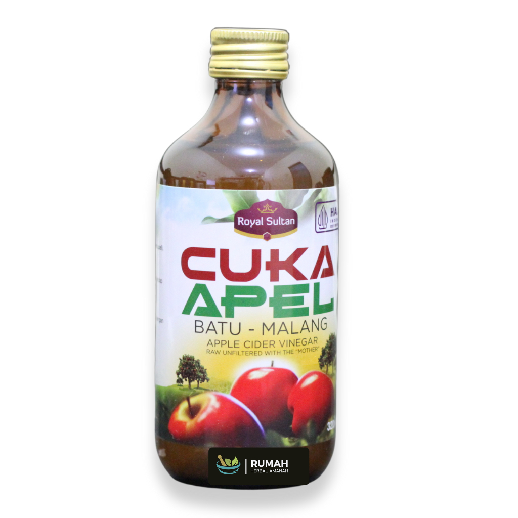 

Cuka Apel Apple Cider Vinegar Batu Malang Royal Sultan 320 ml BPOM