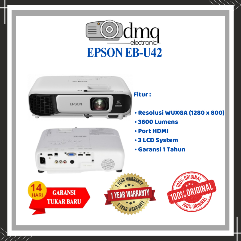 proyektor Epson eb u42 Full HD / Epson u42 Full HD 3600 lumen