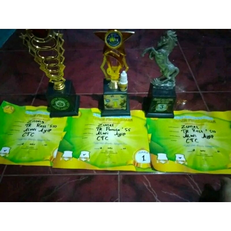 doping lomba burung trucuk