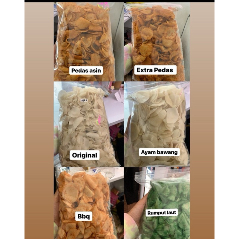 Olivoliv Snack Cimoring Cimol Kering Enak Terenak No 1 Cimoring Tipis Kriuk