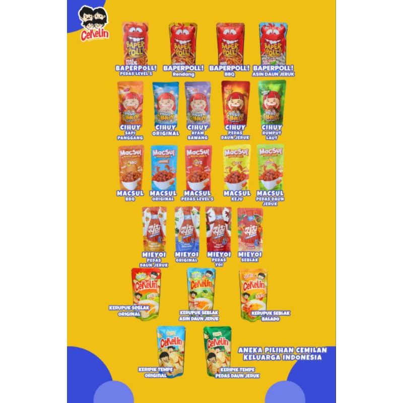 

Keripik Tempe Cekelin