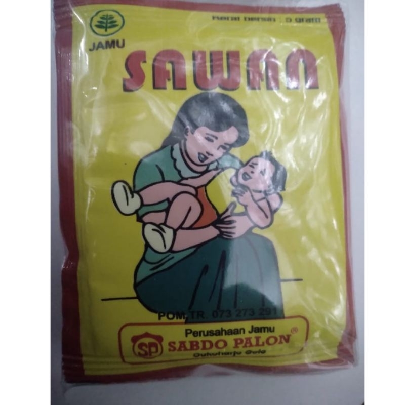

Jamu Jawa Sawanan Sapdo Palon isi 10 sachet.