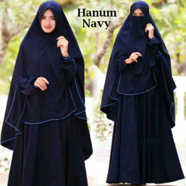 Gamis Syari Wolfis Set Khimar