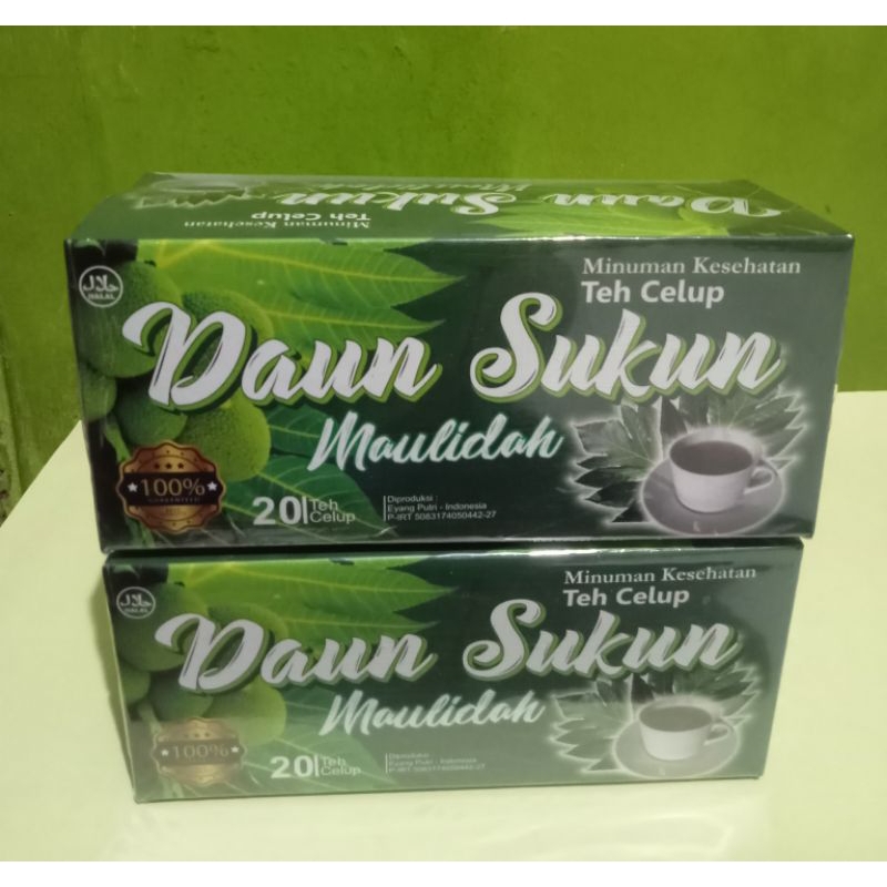 

Obat herbal Teh celup daun sukun/Teh herbal daun sukun isi 20 kantong teh celup