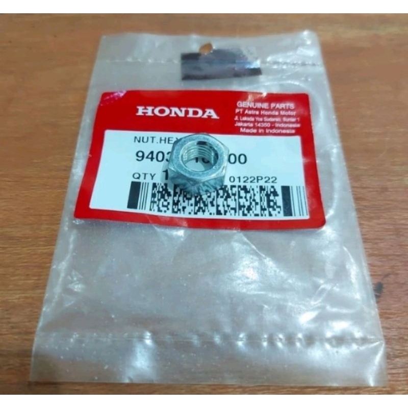 Nut Hex 10mm mur gantunganbmesin bawah - honda Crf 150L