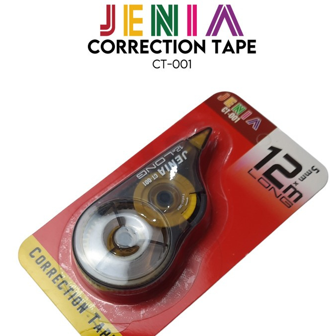 

TBMO CORRECTION TAPE 12M CT001A JENIA