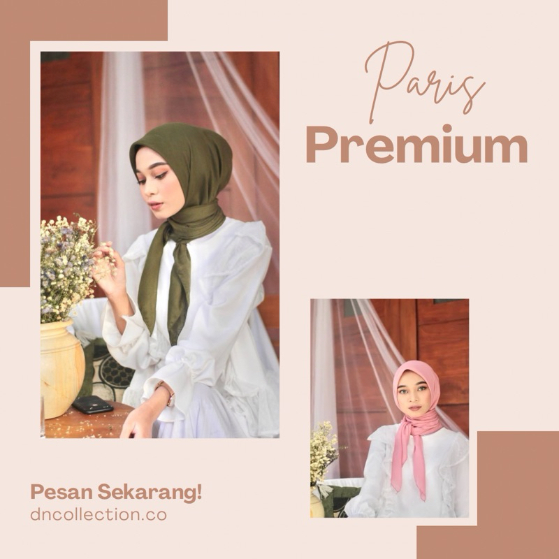 Hijab Paris Premium//Hijab Paris//Paris Premium