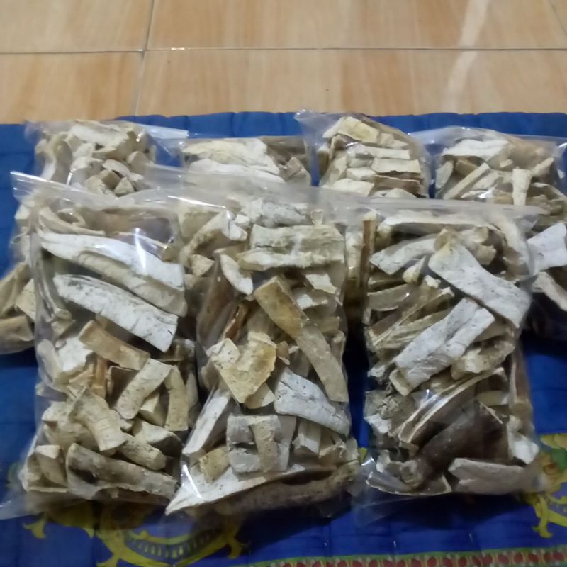 

Gatot singkong,gaplek tiwul paket extract 500 gram