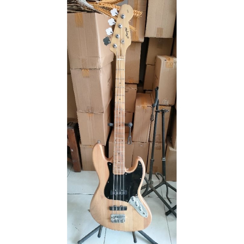 Bass Elektrik Jazz Bass Marfill Natural