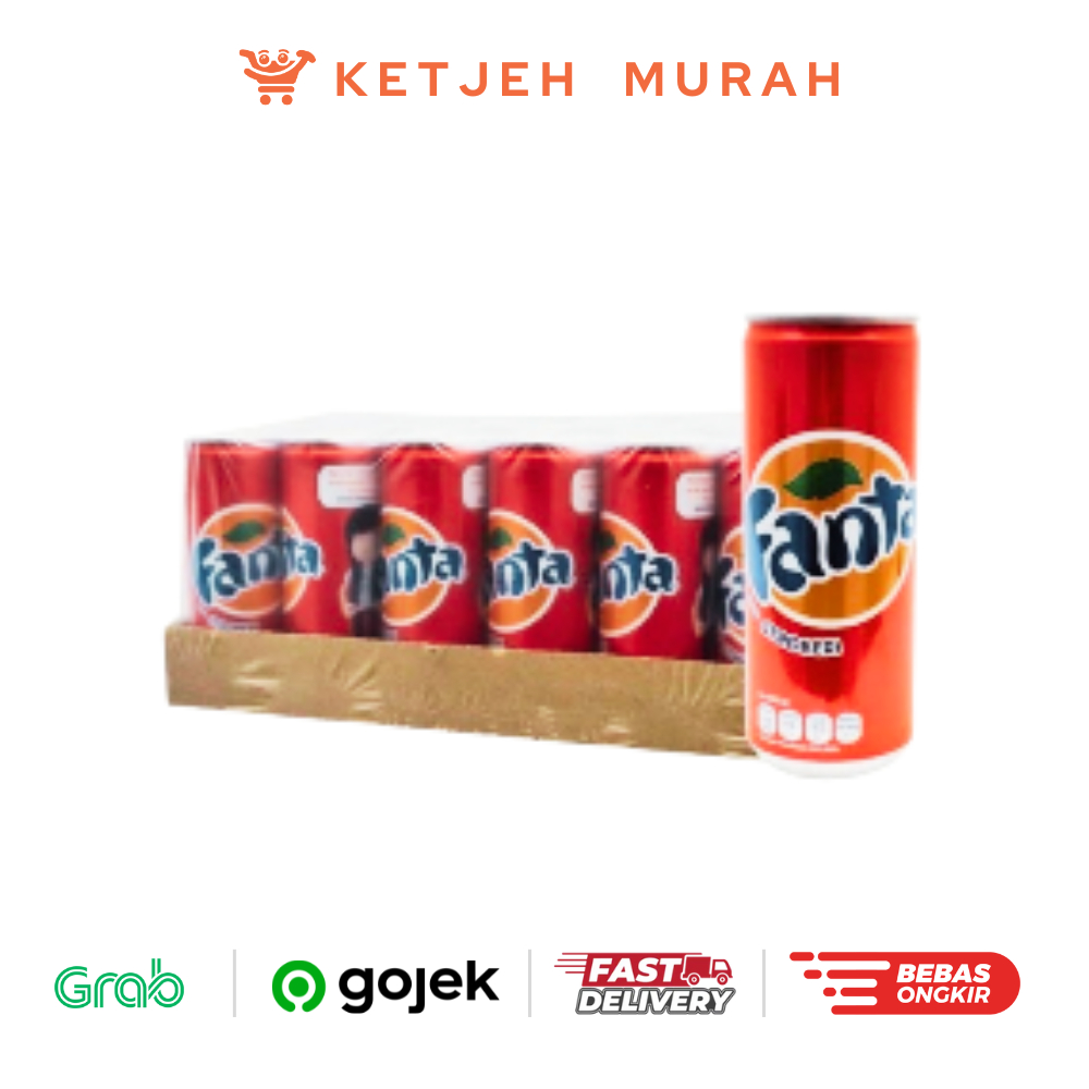 

Fanta Strawberry 250 ML Kaleng 1 Dus isi 24 Pcs