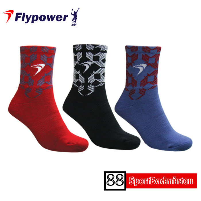 Flypower RAPTOR 02 - Kaos Kaki Badminton Original Flypower