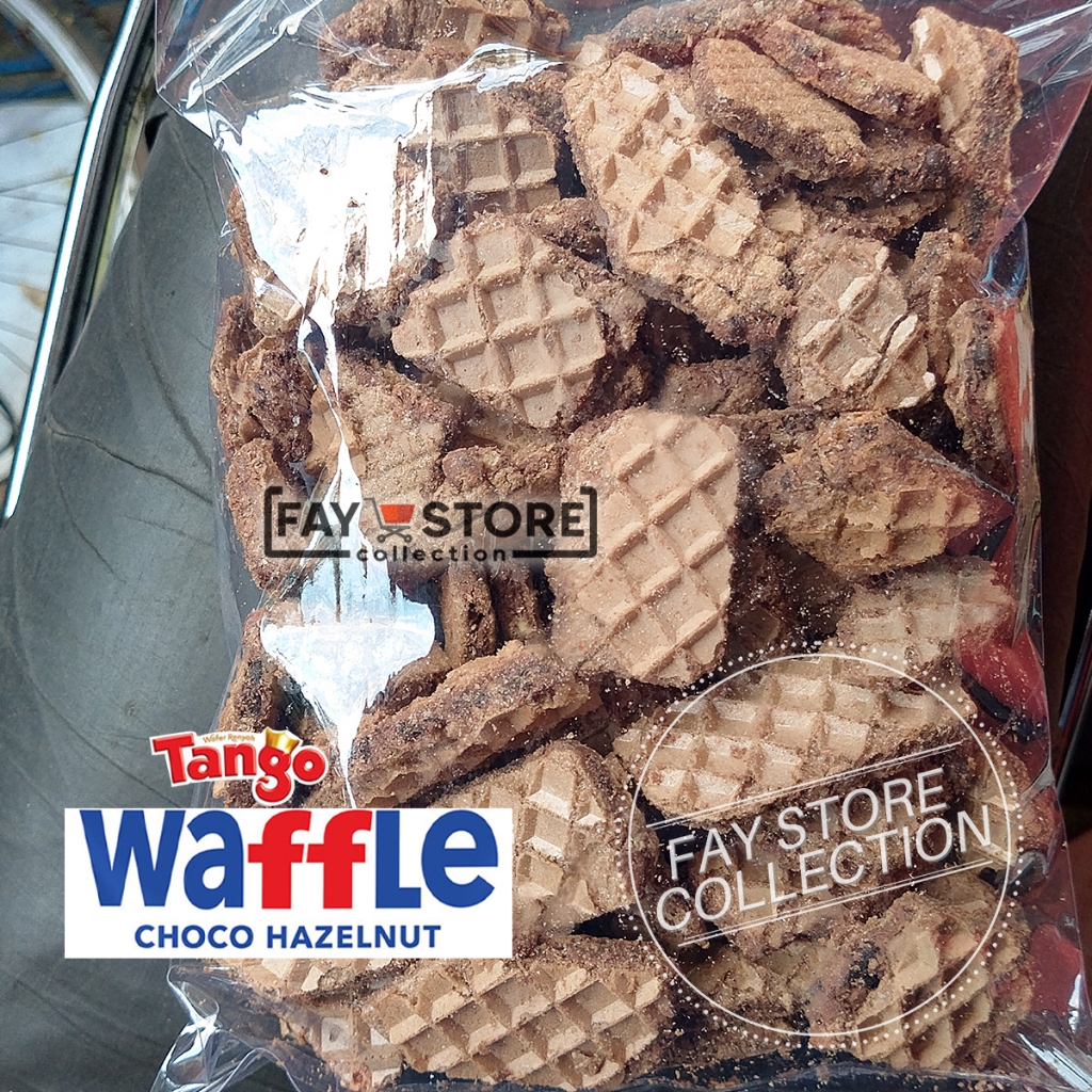 Waffle Choco Hazelnut mocha latte Tango Wafer Kiloan