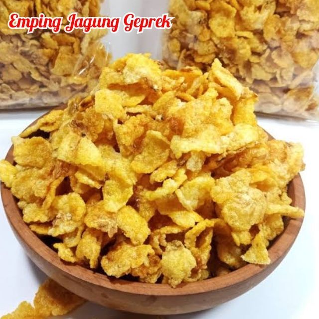 

EMPING JAGUNG / JAGUNG GEPREK RASA PEDAS MANIS 500 GRAM