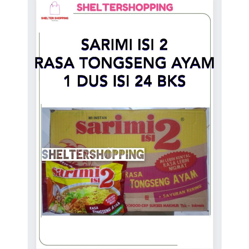 

(KARGO) SARIMI ISI 2 Rasa Tongseng Ayam 1 Dus isi 24 Pcs