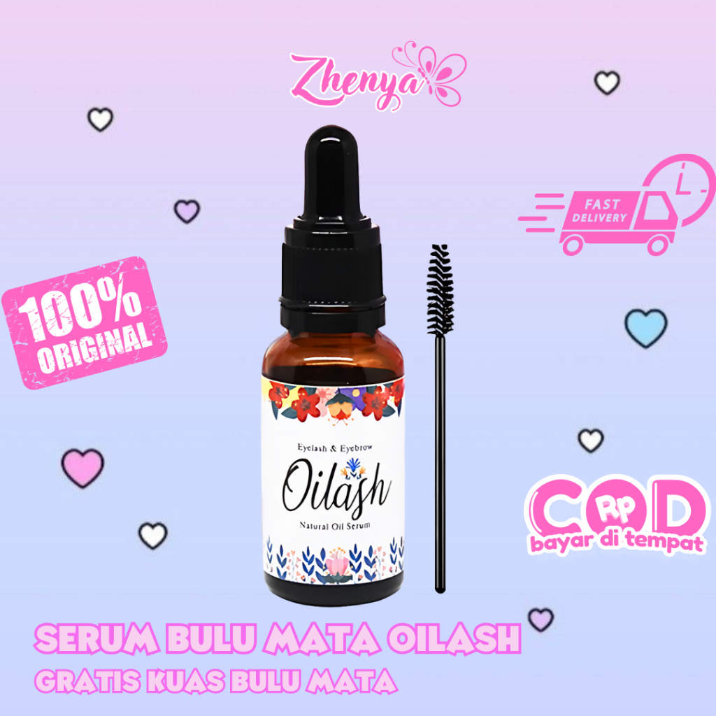 ZY Oilash / Oilash Eyelash Eyebrow Serum Pemanjang Bulu Mata