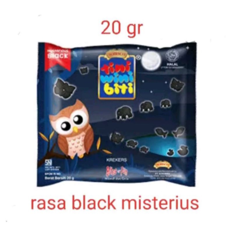 

Tini Wini Biti 20g / Biskuit Jadul / Black Misterius