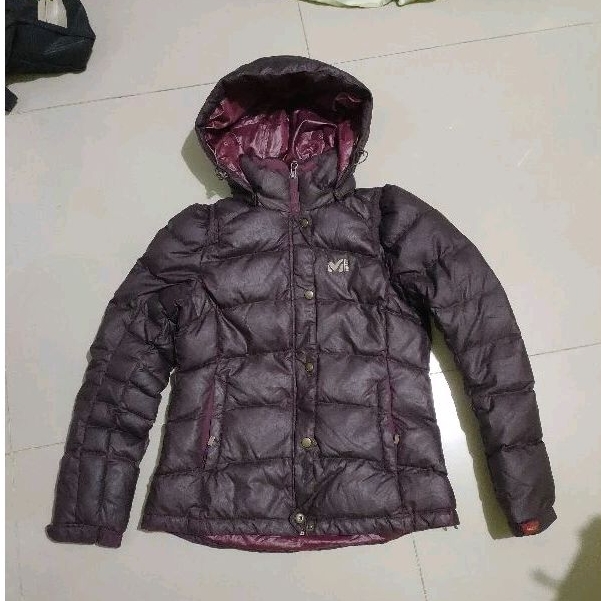 Jaket Bulu Angsa Millet Second