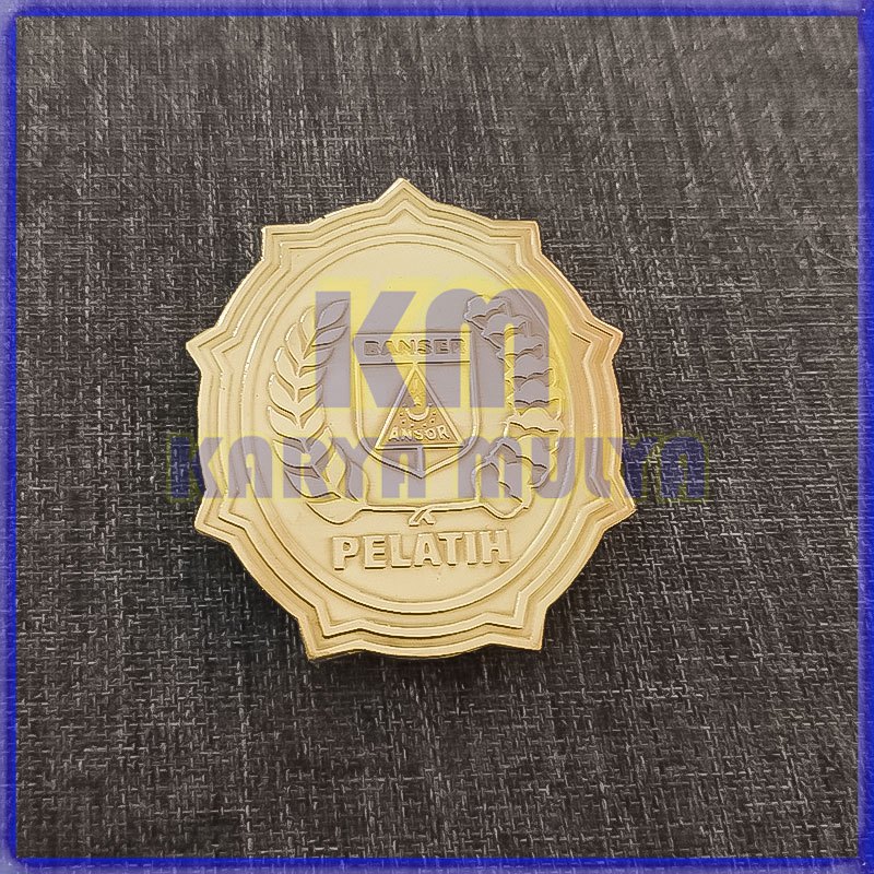 Pin Pelatih Logo Banser - Pin Pelatih - Karya Mulya