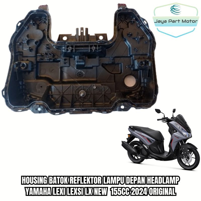 Housing Batok Reflektor Lampu Depan Headlamp Yamaha Lexi Lexsi Lx New 155cc 2024 Original