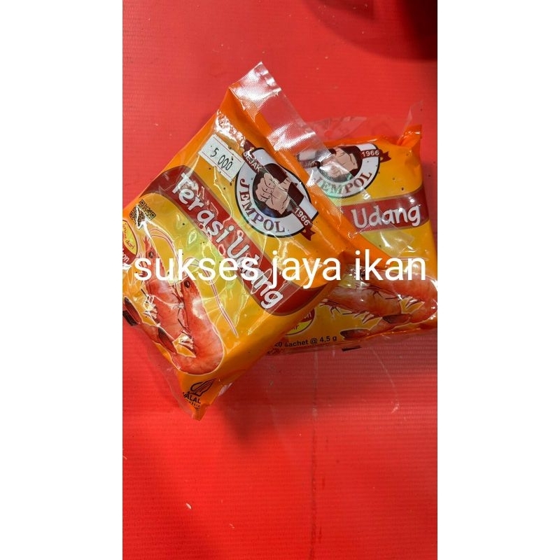 

terasi udang cap jempol 1 isi 20 sachet