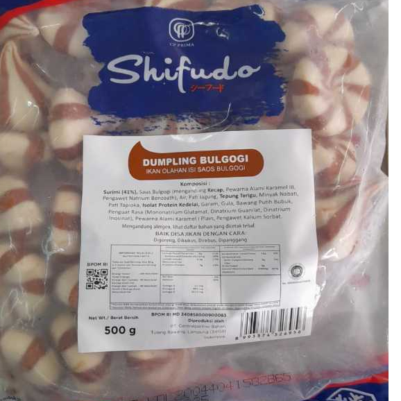 

SHIFUDO DUMPLING BULGOGI 500 GR