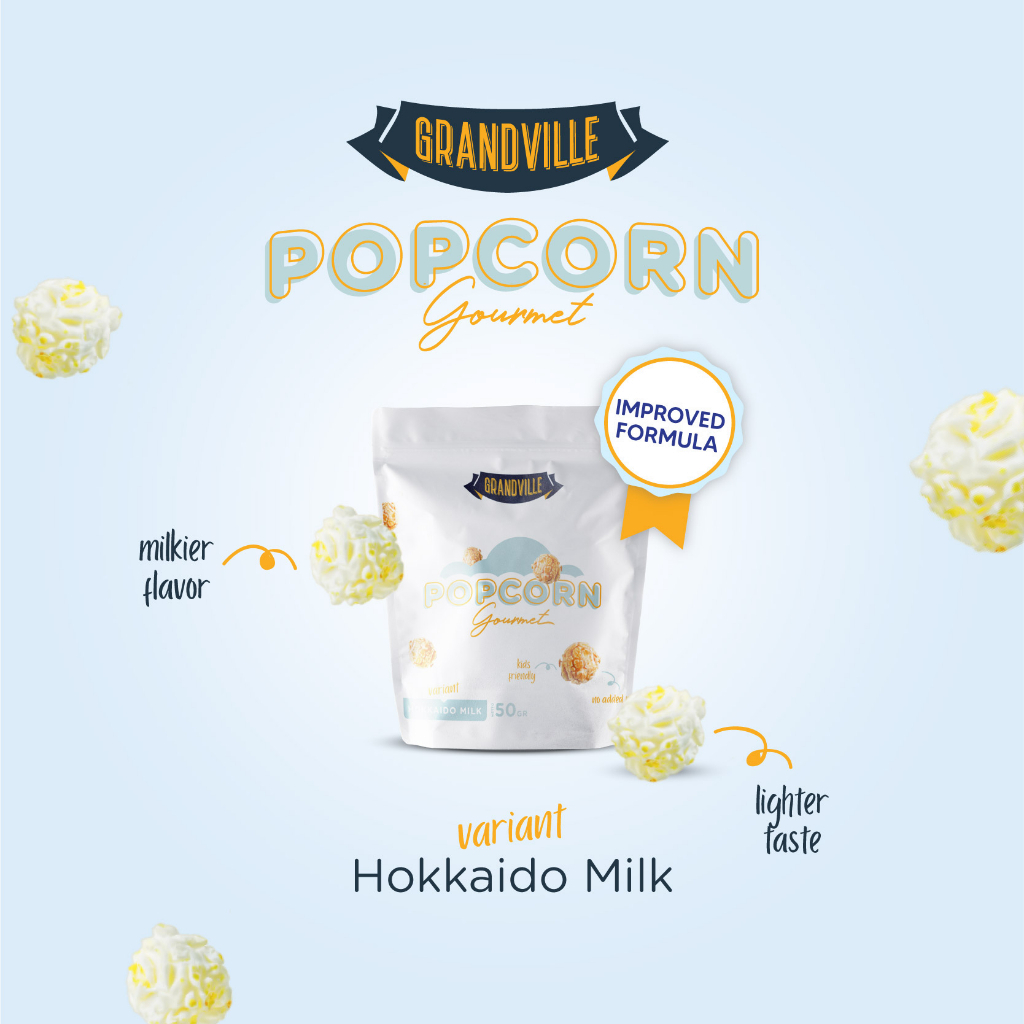 

Grandville Popcorn Gourmet Hokkaido Milk