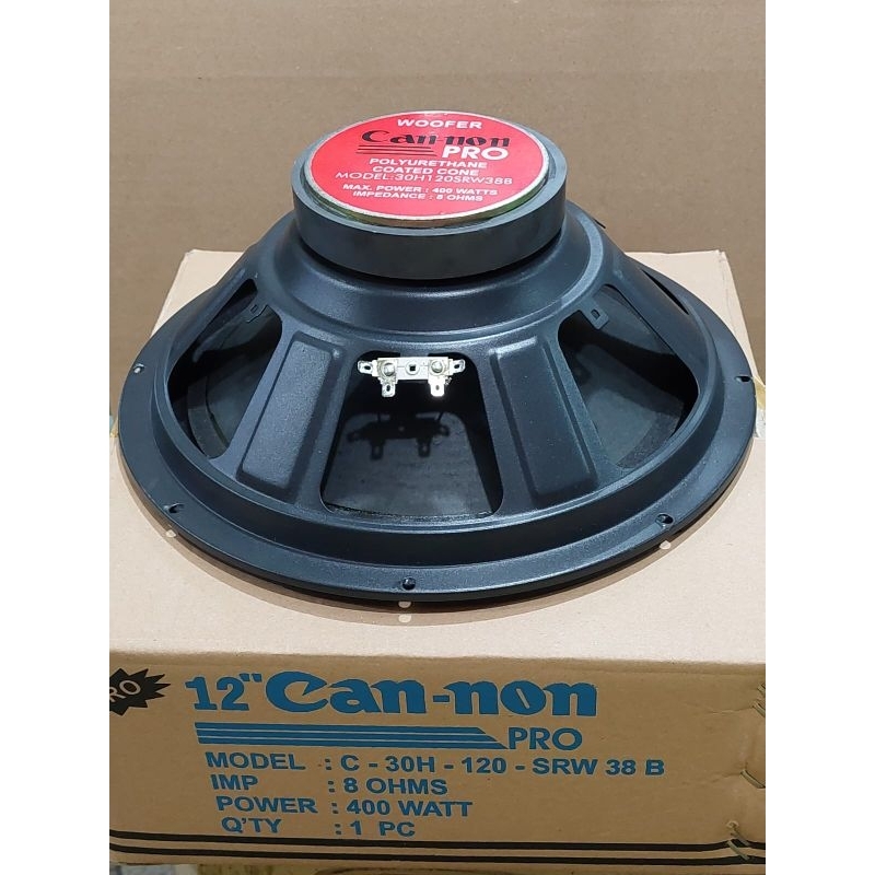 SPEAKER CANNON 12 INCH WOFFER (400 WATT)
