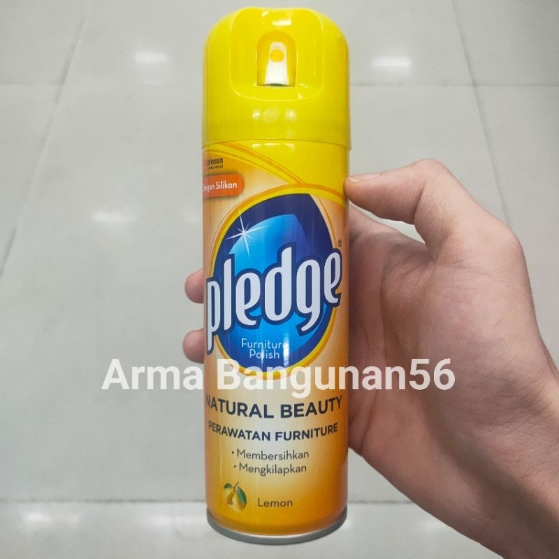 PLEDGE Furniture Polish 160gr (Spray Aerosol) / Spray Perawatan Furniture Kayu & Non Kayu / Spray Pe