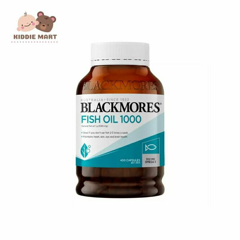 Blackmores Fish Oil 1000 mg 400 capsules kapsul 1000mg