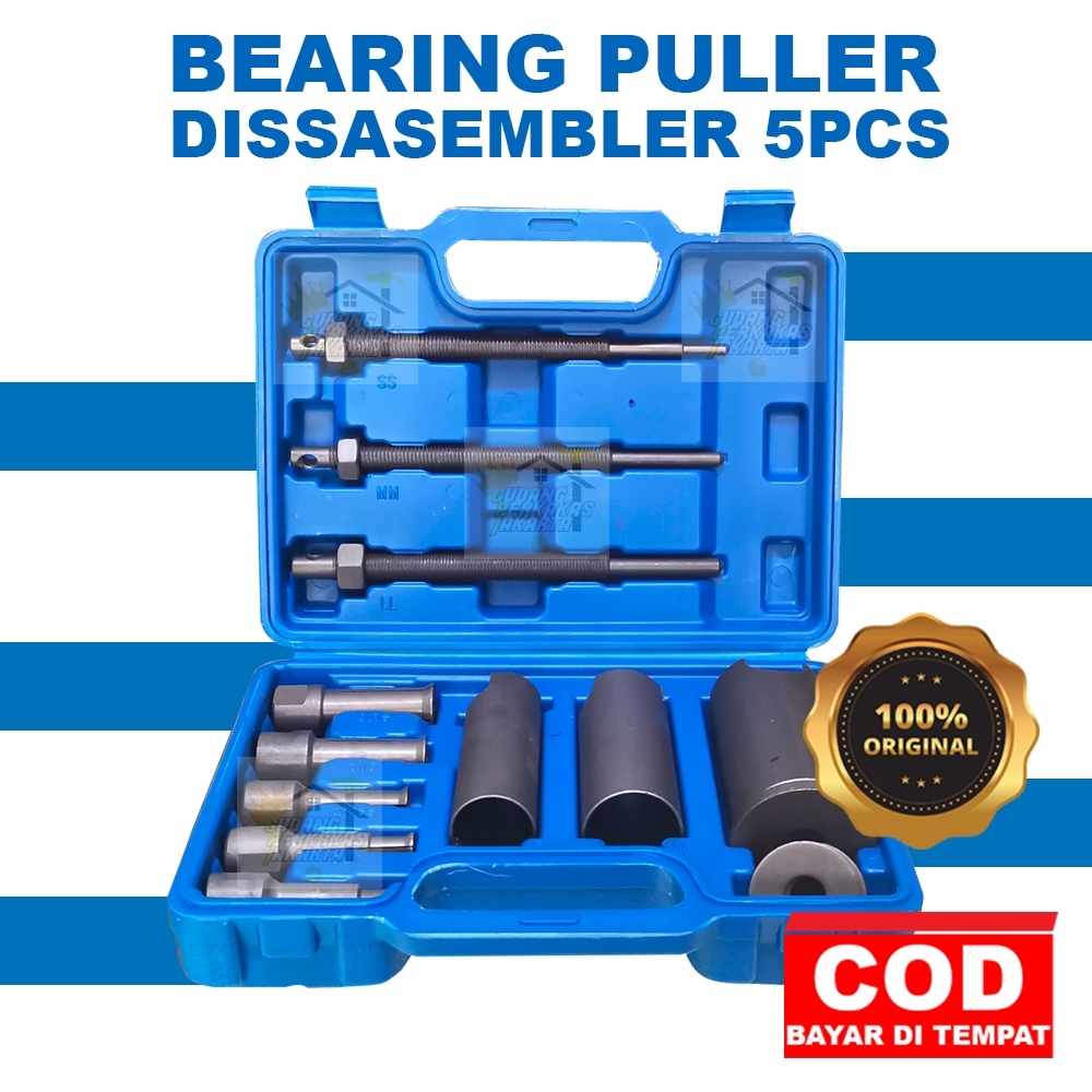 AMTECH TREKER CABUT BEARING CVT MATIC / Bearing Puller Disassembler 5pcs / Alat Melepas Bearing Roda